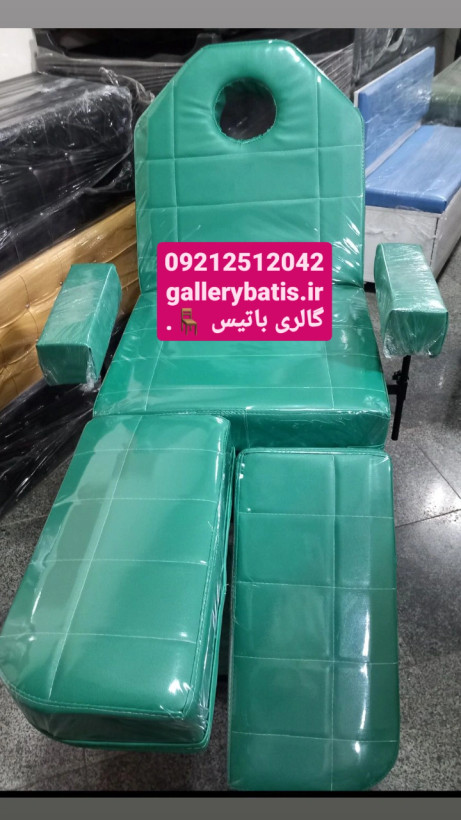 تخت آرایشگاهی چهار تیکه شرکتی فوم سرد