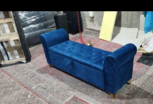 پاف صندوقی لاوست با پارچه خارجی در رنگبندی مختلف