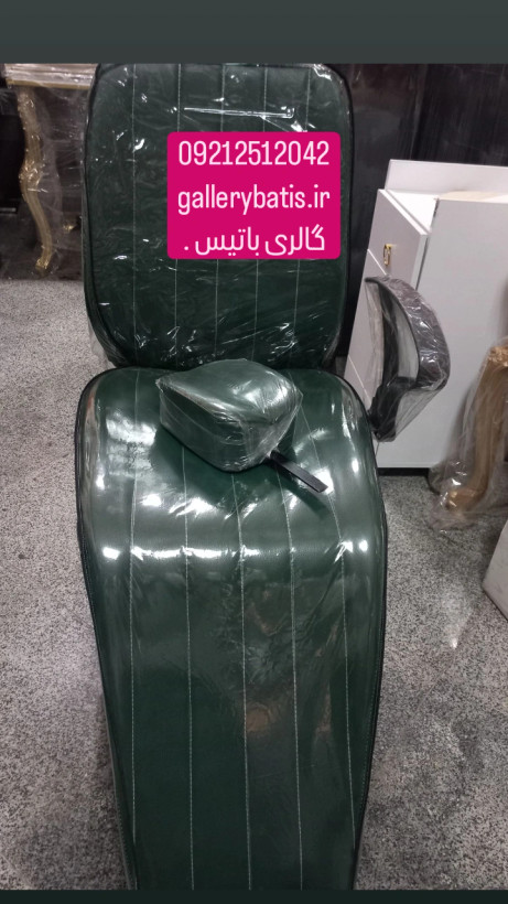 صندلی اصلاح طرح برقی با چرم خارجی وکیفیت درجه یک